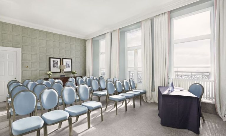 Professional meeting room with natural light at The Grand Brighton.