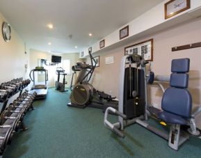 Fitness center available at Leonardo Hotel London Heathrow Airport.