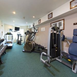 Fitness center available at Leonardo Hotel London Heathrow Airport.