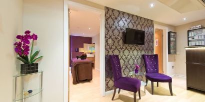 Spa treatments like manicures and pedicures available at Leonardo Hotel London Heathrow Airport.