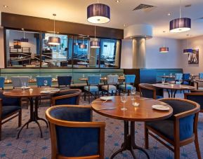 Coworking and dining at Leonardo Hotel Plymouth.