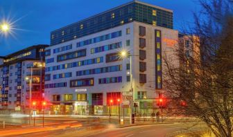 Hotel exterior at Leonardo Hotel Plymouth.