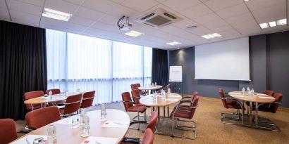 Meeting room at Leonardo Hotel Plymouth.