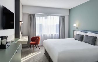 Spacious day use room at Leonardo Hotel Dublin Parnell Street.