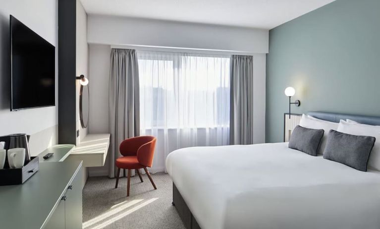 Spacious day use room at Leonardo Hotel Dublin Parnell Street.