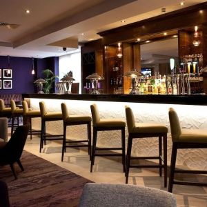 Hotel bar at Leonardo Hotel Dublin Parnell Street.