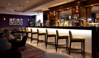 Hotel bar at Leonardo Hotel Dublin Parnell Street.