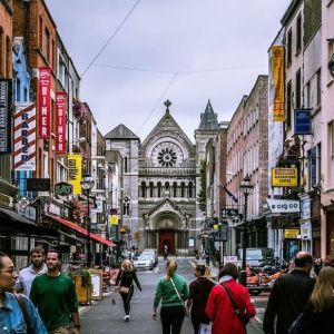 Hotel landmark at Leonardo Hotel Dublin Parnell Street.