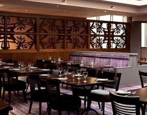 Dining area at Leonardo Hotel Dublin Parnell Street.