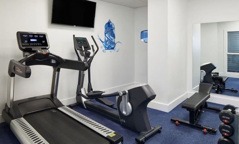 Hotel Gym at Leonardo Hotel Dublin Parnell Street.