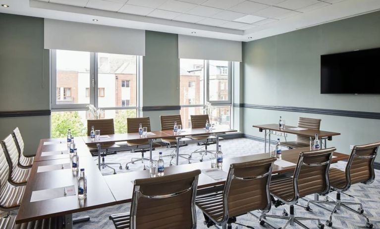 Meeting room at Leonardo Hotel Dublin Parnell Street.