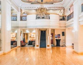 Dance studio with high ceilings available at The Dilly.  