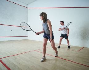 Squash courts available at The Dilly.   