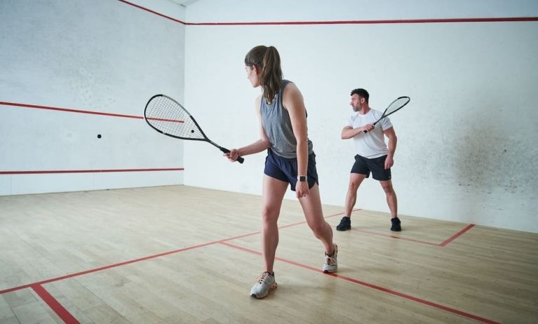 Squash courts available at The Dilly.   