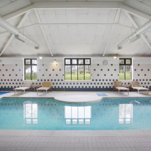 Indoor pool at Leonardo Hotel East Midland Airport.