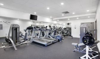 Fitness center at Leonardo Hotel East Midland Airport.