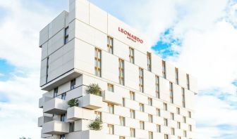 Hotel exterior at Leonardo Hotel Manchester Piccadilly. 