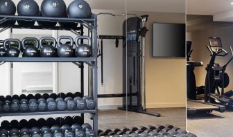 Fitness center available at Leonardo Hotel Manchester Piccadilly. 