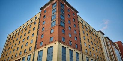 Hotel exterior at Leonardo Hotel Newcastle.