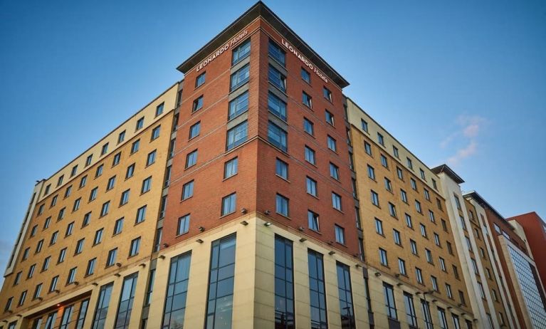 Hotel exterior at Leonardo Hotel Newcastle.