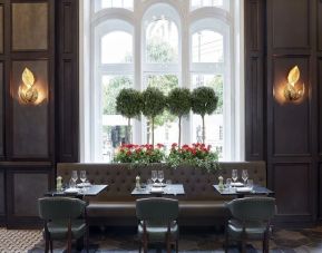 Dining area with natural light at The Midland - A Leonardo Royal Hotel.