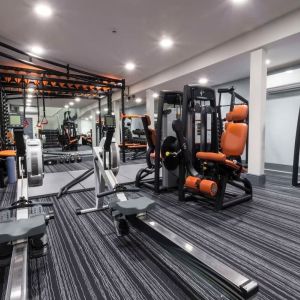 Well-equipped fitness facility at The Midland - A Leonardo Royal Hotel.