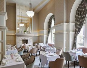 Dining area perfect for coworking at The Midland - A Leonardo Royal Hotel.