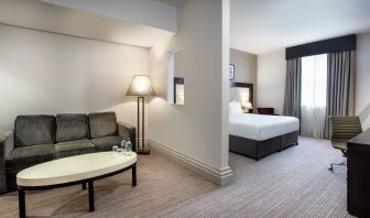 King suite at Leonardo Hotel Cardiff.