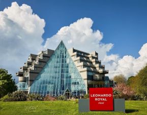 Hotel exterior at Leonardo Hotel Southampton Grand Harbour.