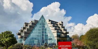 Hotel exterior at Leonardo Hotel Southampton Grand Harbour.