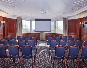 Professional meeting room at Leonardo Hotel Southampton Grand Harbour.