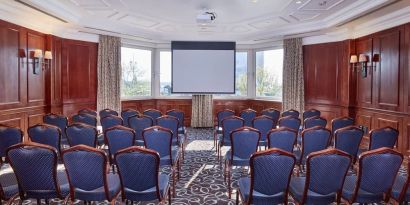 Professional meeting room at Leonardo Hotel Southampton Grand Harbour.