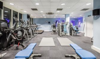 Fitness center available at Leonardo Hotel Southampton Grand Harbour.