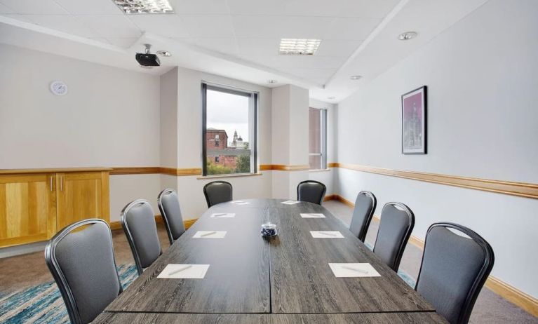 Professional meeting room at Leonardo Hotel Liverpool.