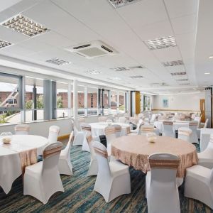 Banquet hall at Leonardo Hotel Liverpool.