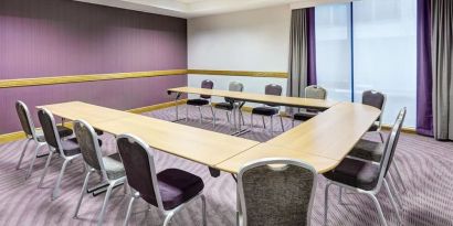 Meeting room at Leonardo Hotel Milton Keynes.