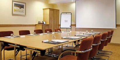 Professional meeting room at Leonardo Hotel Sheffield.