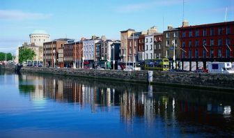 City views at NYX Dublin Portobello.