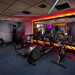 Fitness center at NYX Dublin Portobello.