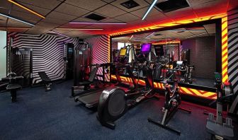 Fitness center at NYX Dublin Portobello.