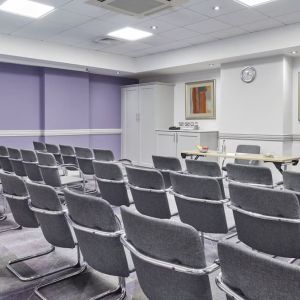 Conference room at Leonardo Hotel Southampton.