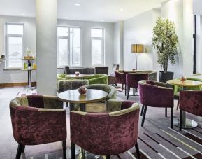 Hotel coffee shop, lounge and coworking at Leonardo Hotel Swindon.