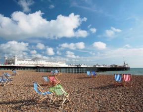 Hotel landkmark at Leonardo Royal Hotel Brighton Waterfront.