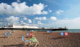 Hotel landkmark at Leonardo Royal Hotel Brighton Waterfront.