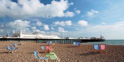 Hotel landkmark at Leonardo Royal Hotel Brighton Waterfront.