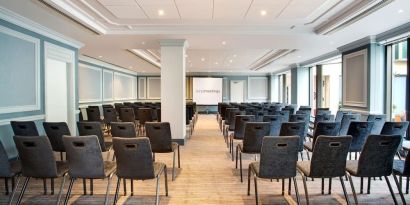 Meeting room at Leonardo Royal Hotel Brighton Waterfront.