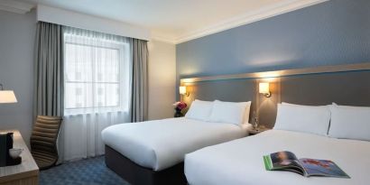 Double room at Leonardo Royal Hotel Brighton Waterfront.