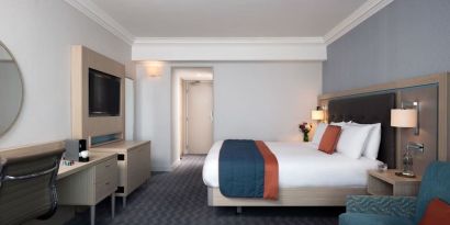 Spacious day use room at Leonardo Royal Hotel Brighton Waterfront.