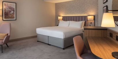 Day use room with work desk at DoubleTree by Hilton Dartford Bridge.