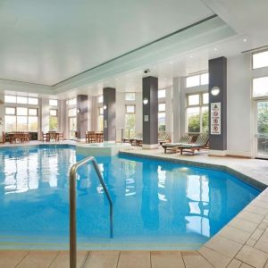 Refreshing indoor pool at DoubleTree by Hilton Dartford Bridge.